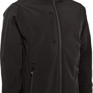 Elka fekete softshell kabát